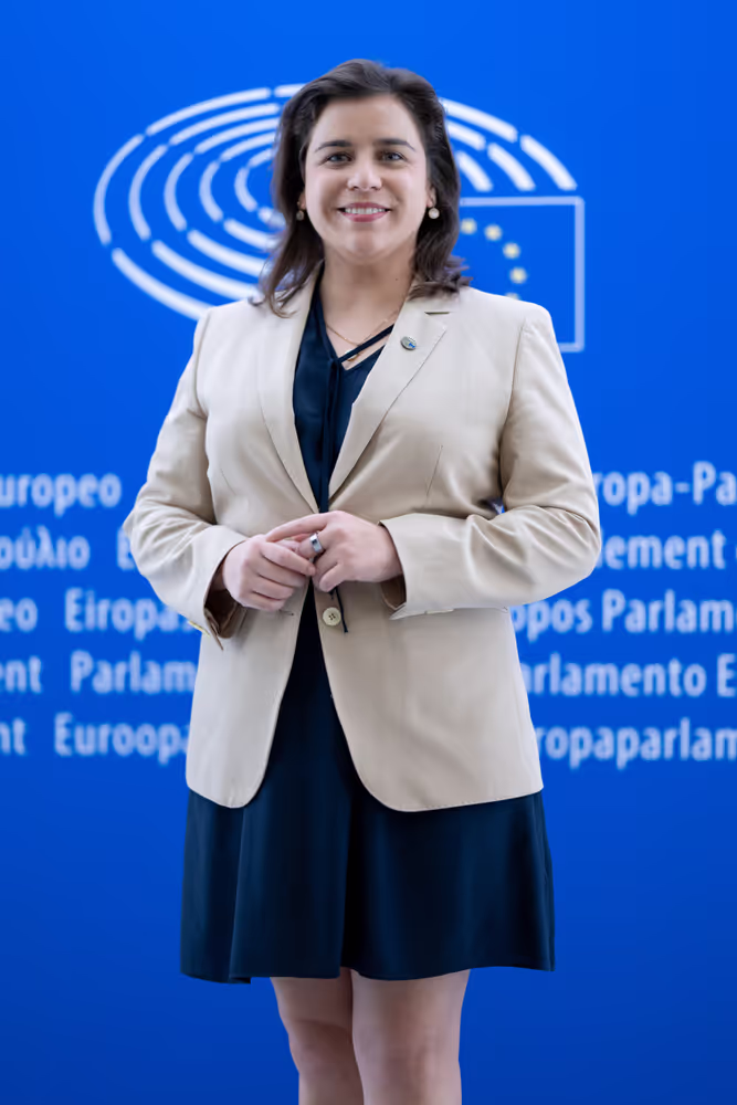 Sara CERDAS in the EP in Brussels