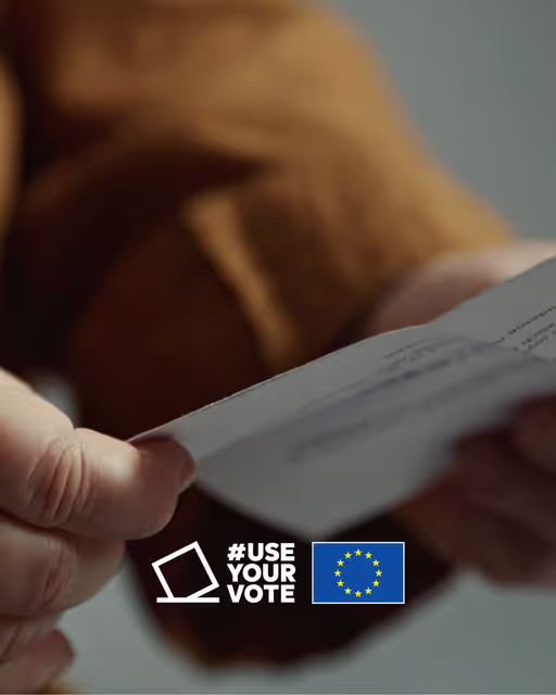 Fotografie 50: Use your vote – European elections 2024 video thumbnails - 4:5