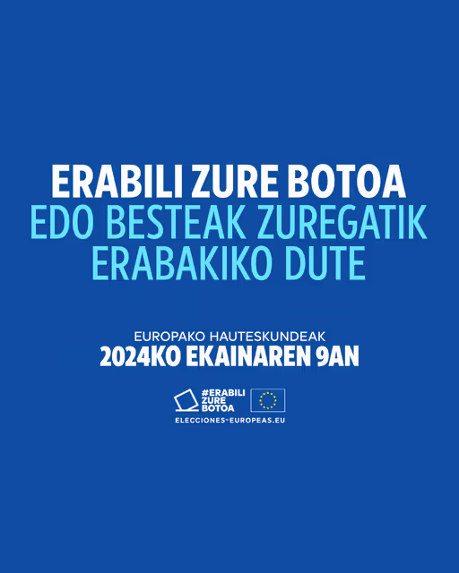 Fotografie 46: Use your vote – European elections 2024 video thumbnails - 4:5