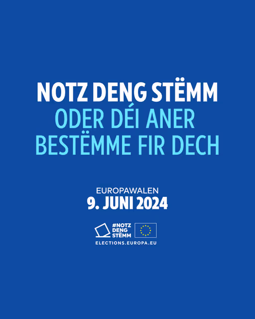 Suriet 38: Use your vote – European elections 2024 video thumbnails - 4:5