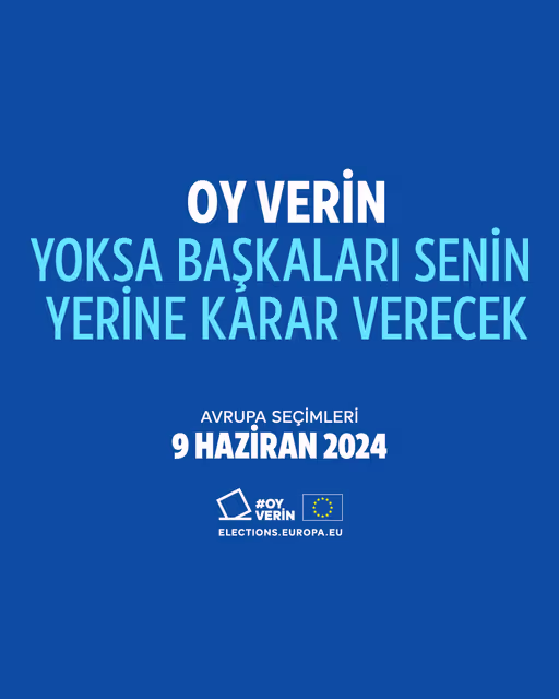 Fotografie 1: Use your vote – European elections 2024 video thumbnails - 4:5