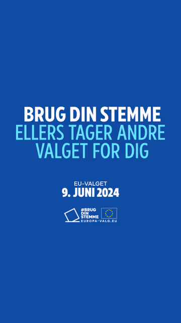 Billede 36: Use your vote – European elections 2024 video thumbnails - 9:16