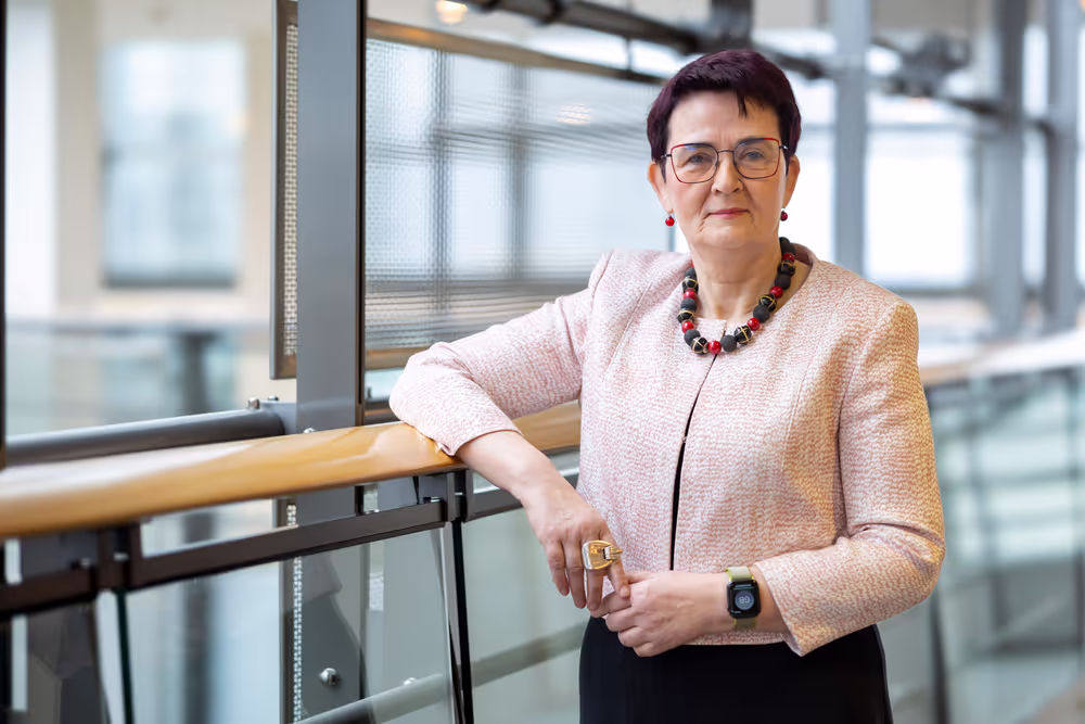 Birgit SIPPEL and her team in the EP in Brussels