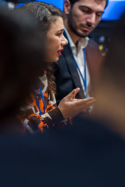 Φωτογραφία 4: Official visit by Roberta METSOLA, EP President to Cyprus - Participation to a round-table discussion with young people