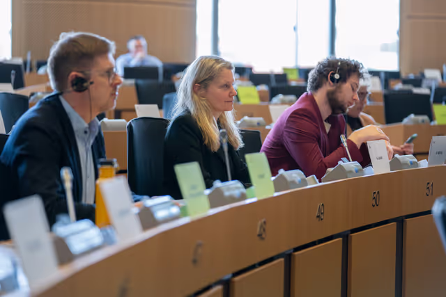 Photo 5: ITRE Committee meeting