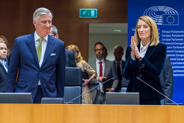 Φωτογραφία 32: EP Mini-Plenary Session - Formal sitting - Address by His Majesty King Philippe, King of the Belgians