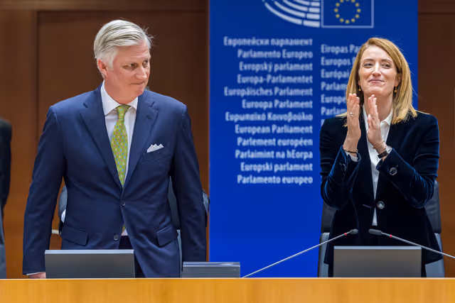 Φωτογραφία 23: EP Mini-Plenary Session - Formal sitting - Address by His Majesty King Philippe, King of the Belgians