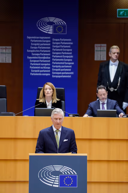 Φωτογραφία 8: EP Mini-Plenary Session - Formal sitting - Address by His Majesty King Philippe, King of the Belgians