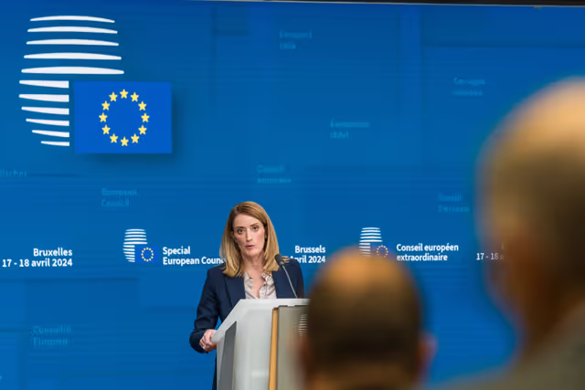 Billede 2: Special European Council, 17-18 April 2024 - Press Conference