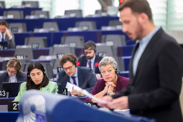 EP Plenary session - Preventing plastic pellet losses to reduce microplastic pollution
