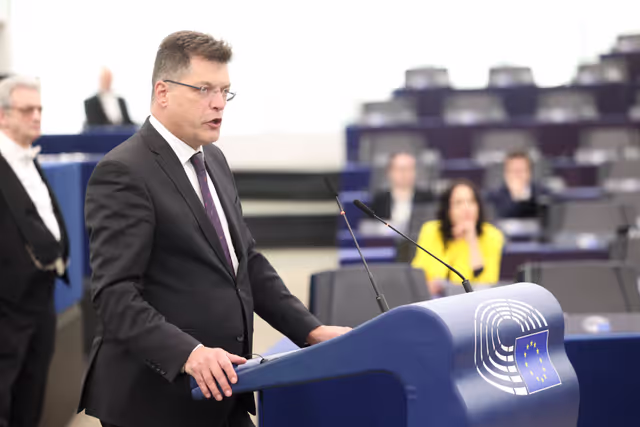 Photo 23 : EP Plenary session - Commission Statement - Attempts to reintroduce a foreign agent law in Georgia and its restrictions on civil society