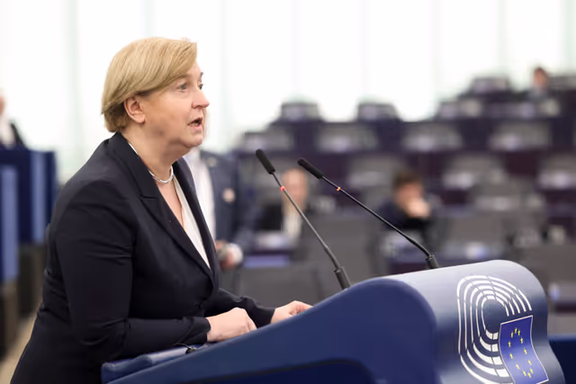 Photo 16 : EP Plenary session - Commission Statement - Attempts to reintroduce a foreign agent law in Georgia and its restrictions on civil society