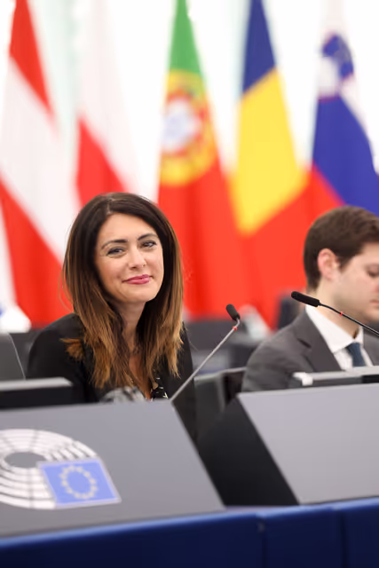 Photo 14 : EP Plenary session - Commission Statement - Attempts to reintroduce a foreign agent law in Georgia and its restrictions on civil society