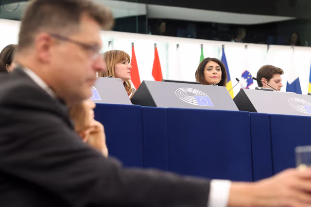 Photo 9 : EP Plenary session - Commission Statement - Attempts to reintroduce a foreign agent law in Georgia and its restrictions on civil society