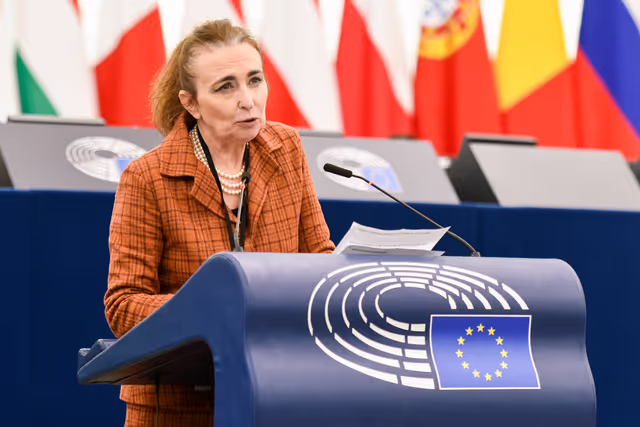 Foto 43: EP Plenary session - Council and Commission statements - Forging a sustainable future together: economic, social and territorial challenges for a competitive, cohesive and inclusive Europe