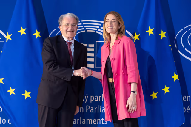 Photo 13: 20th Anniversary of the 2004 EU Enlargement - Arrivals and family photo