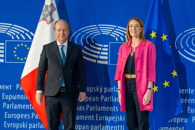 Photo 42: 20th Anniversary of the 2004 EU Enlargement - Arrivals and family photo