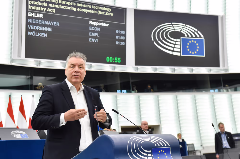 EP Plenary session - Framework of measures for strengthening Europe’s net-zero technology products manufacturing ecosystem (Net Zero Industry Act)