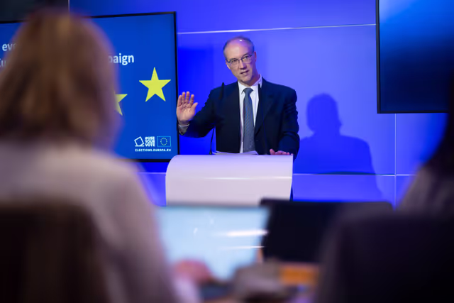 Photo 10: Media event - 2024 European Election campaign briefing