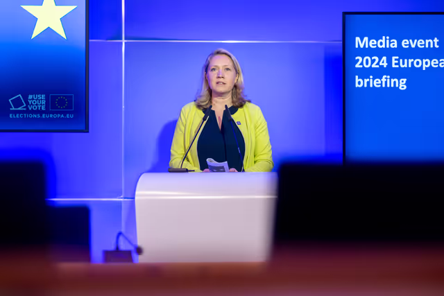 Photo 8: Media event - 2024 European Election campaign briefing