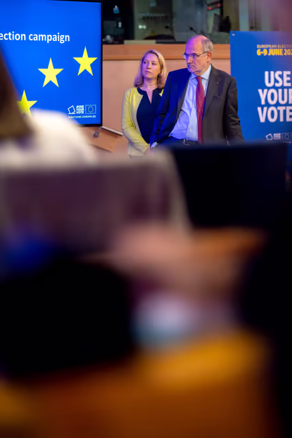 Photo 2: Media event - 2024 European Election campaign briefing