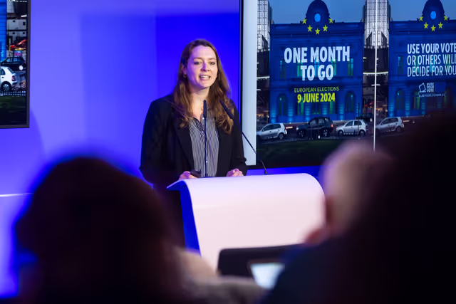 Photo 33: Media event - 2024 European Election campaign briefing
