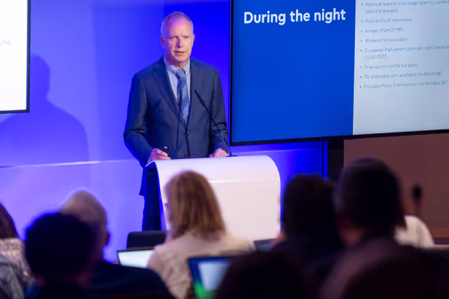 Photo 31: Media event - 2024 European Election campaign briefing