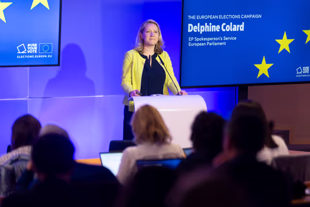 Photo 25: Media event - 2024 European Election campaign briefing