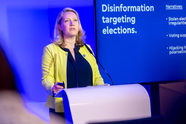 Photo 24: Media event - 2024 European Election campaign briefing