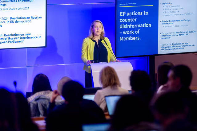 Photo 23: Media event - 2024 European Election campaign briefing