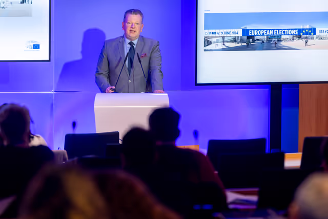 Photo 20: Media event - 2024 European Election campaign briefing