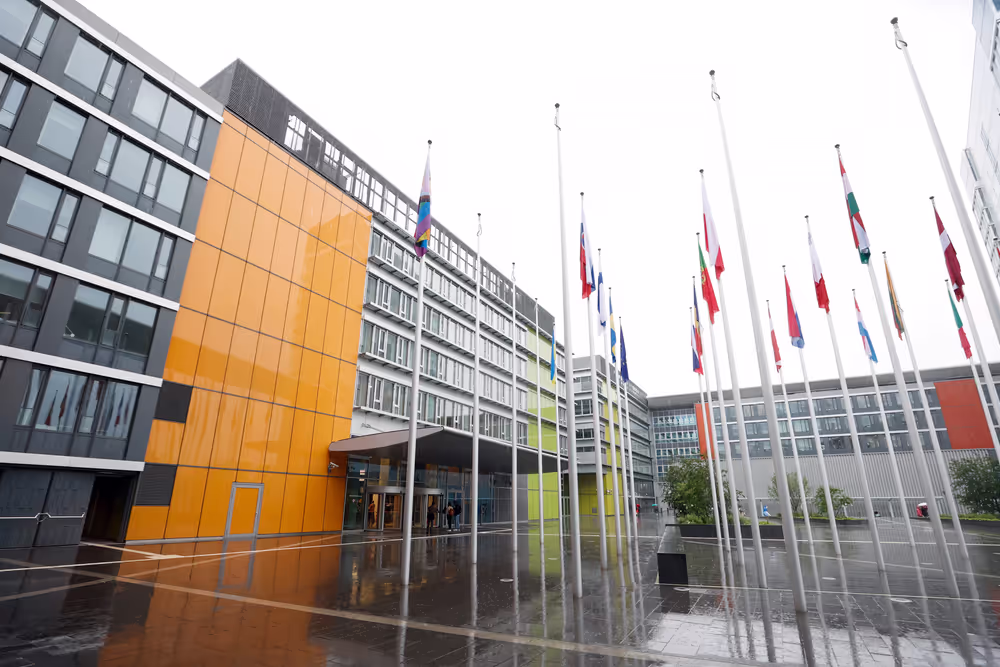 International Day Against Homophobia, Biphobia, Intersexism and Transphobia (IDAHOBIT) - Rainbow flag next to the EP buildings
