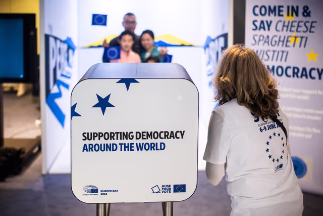Fotografija 1: Open Day at the European Parliament in Brussels