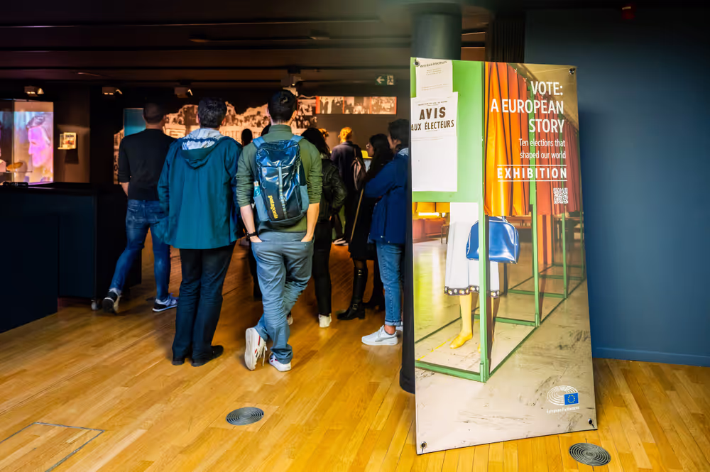 Open Day at the European Parliament in Brussels.