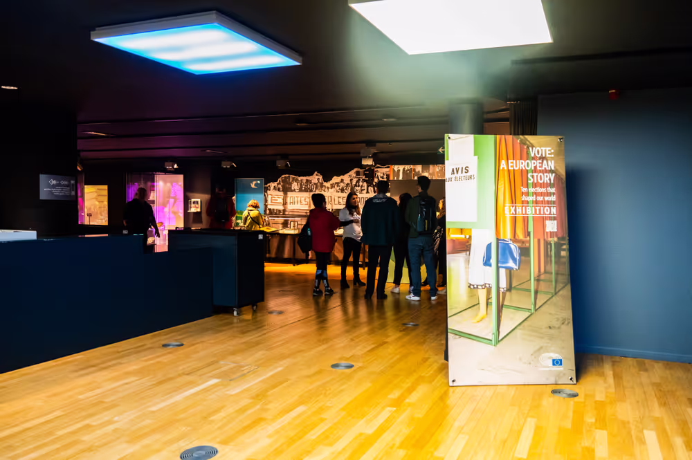 Open Day at the European Parliament in Brussels.