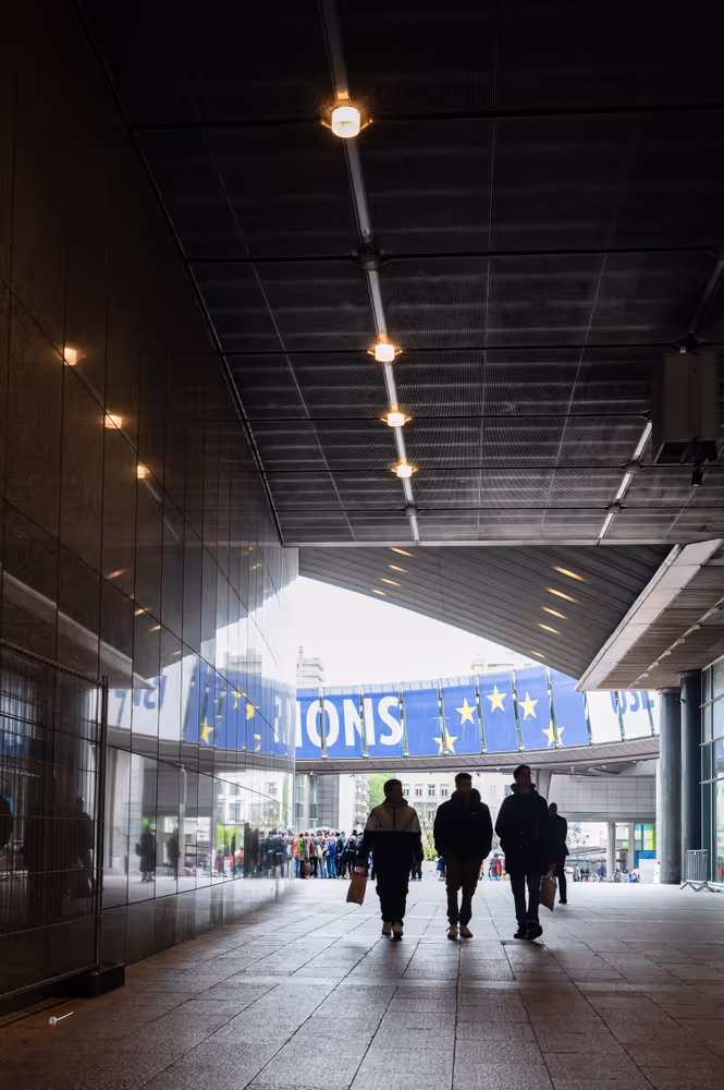 Open Day at the European Parliament in Brussels.