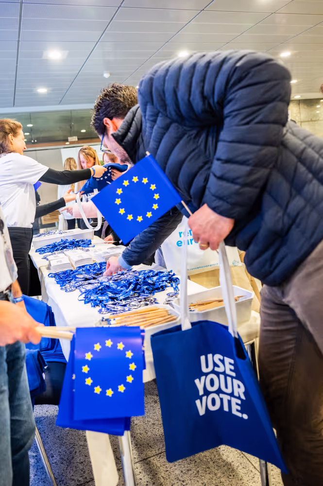 Open Day at the European Parliament in Brussels.