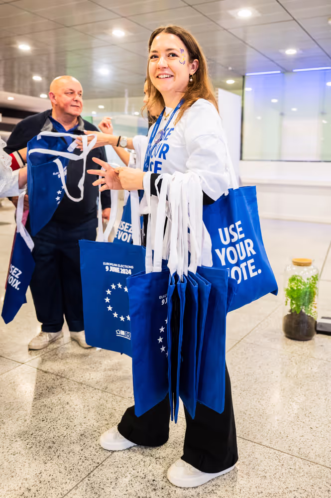 Open Day at the European Parliament in Brussels.
