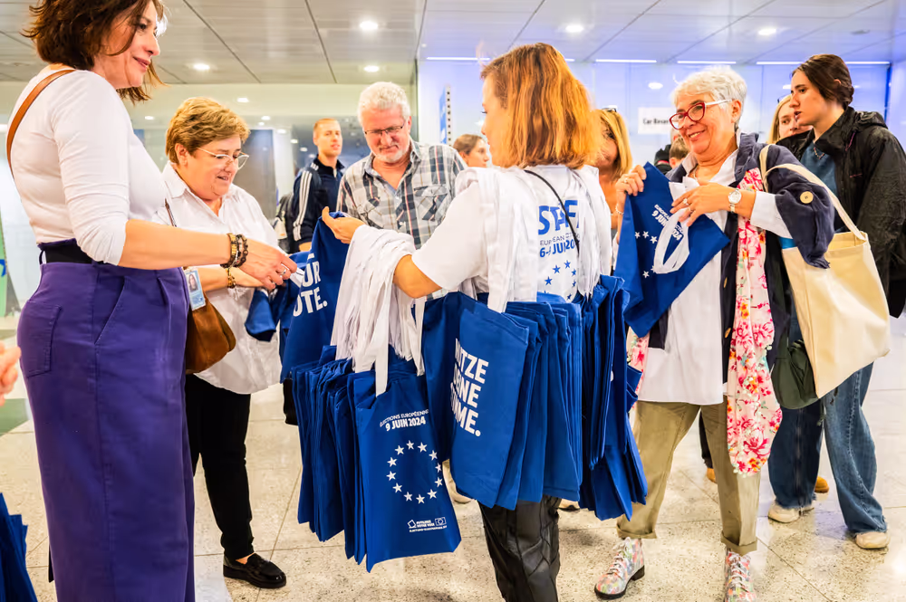 Open Day at the European Parliament in Brussels.
