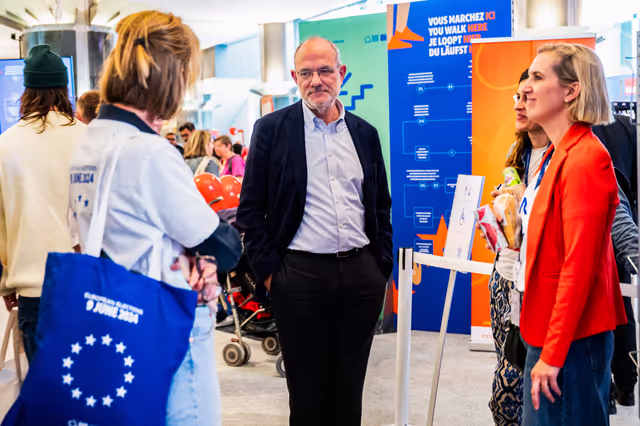 Fotagrafa 1: Open Day at the European Parliament in Brussels.