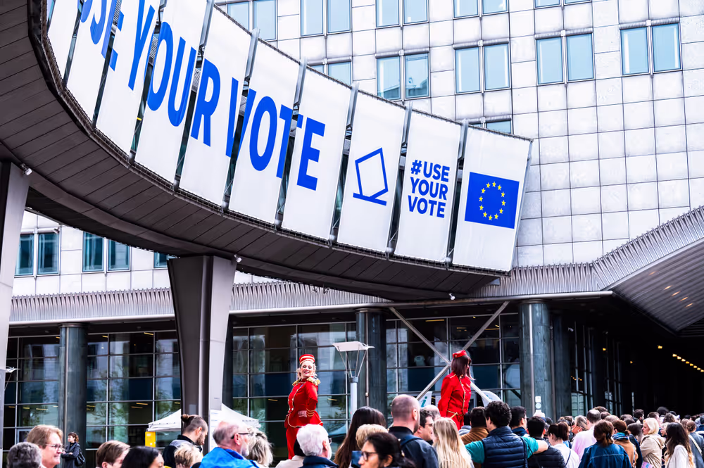 Open Day at the European Parliament in Brussels.