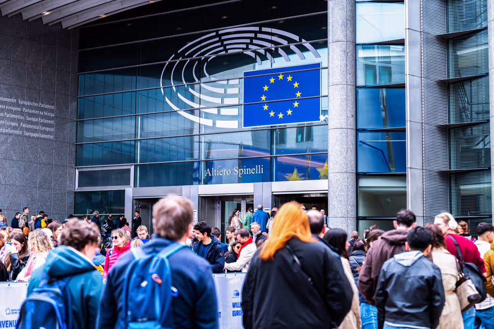 Open Day at the European Parliament in Brussels.