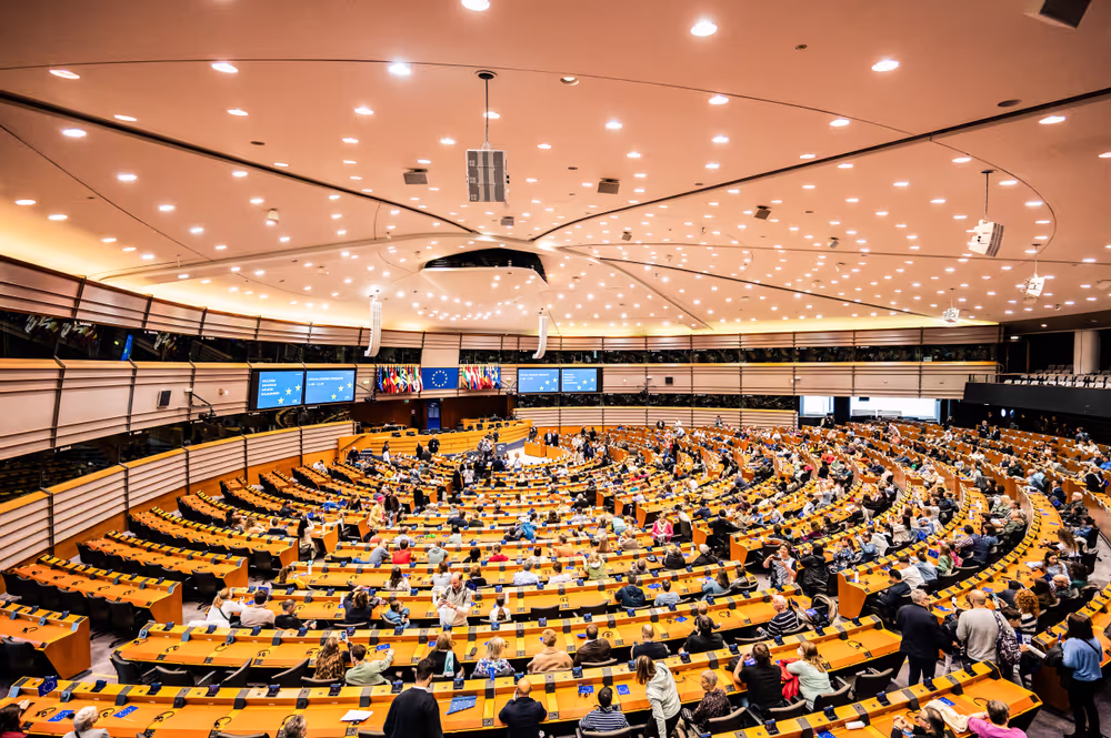 Open Day at the European Parliament in Brussels.