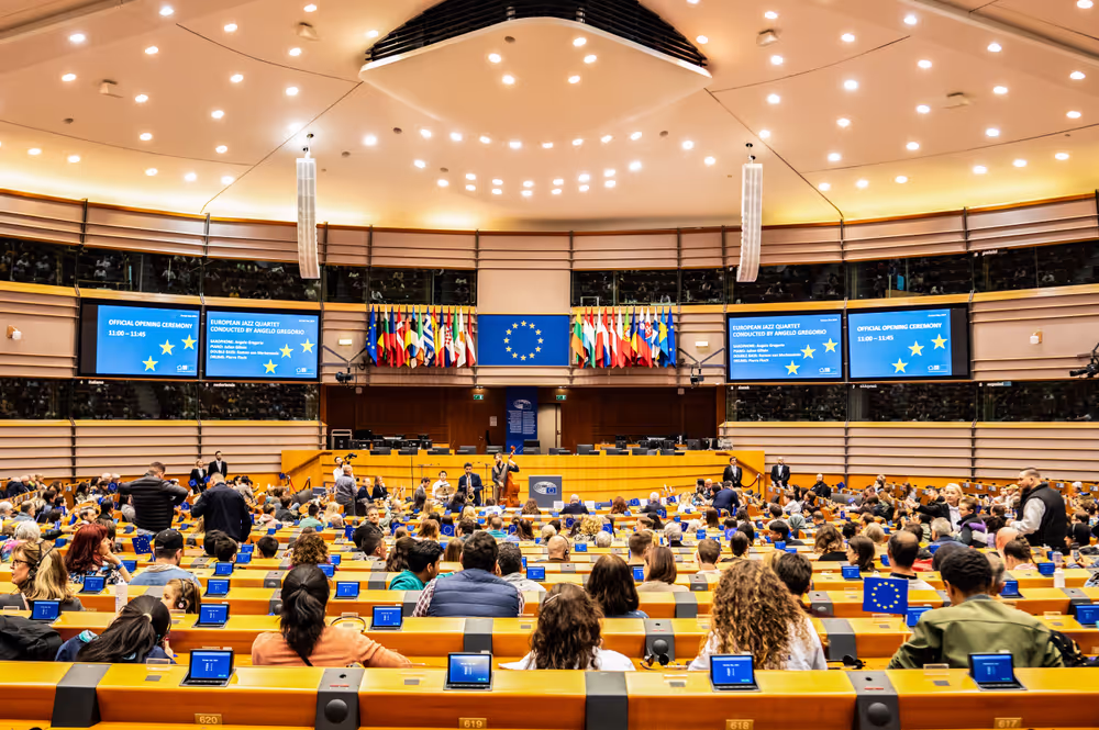 Open Day at the European Parliament in Brussels.