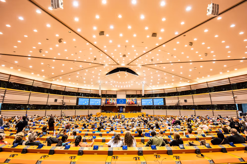 Open Day at the European Parliament in Brussels.