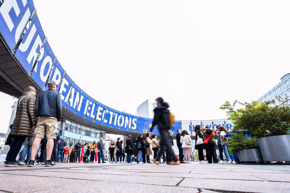 Open Day at the European Parliament in Brussels.