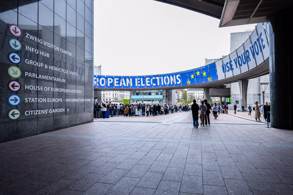 Open Day at the European Parliament in Brussels.