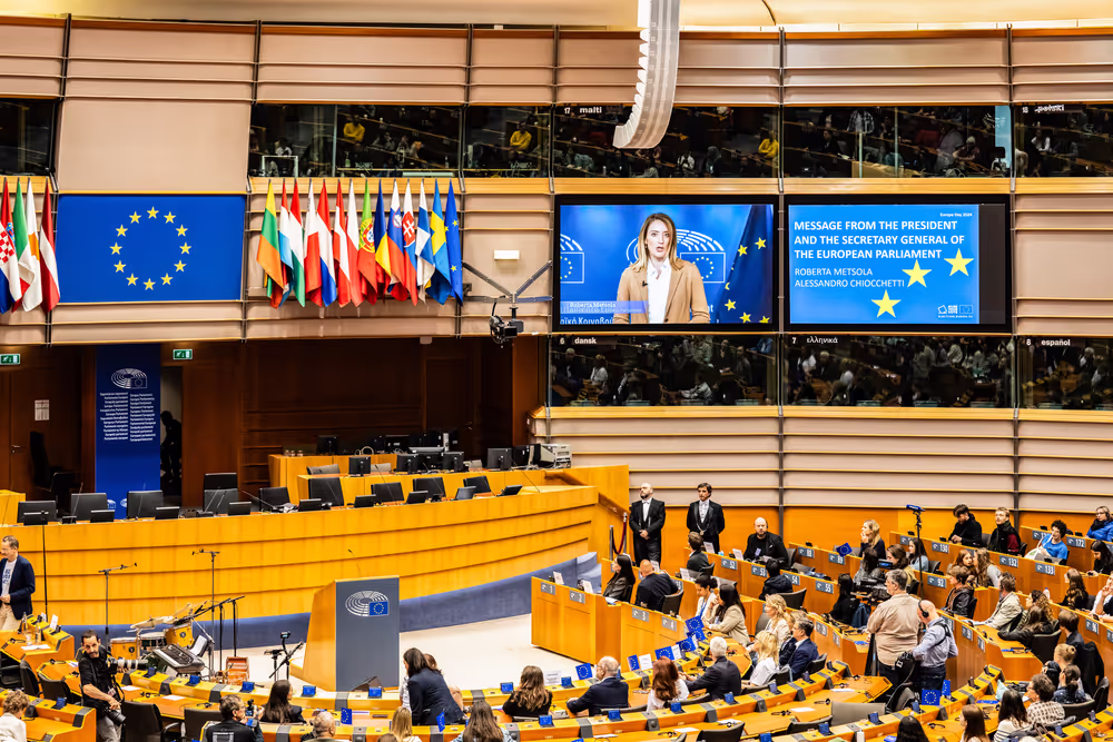 Open Day at the European Parliament in Brussels.
