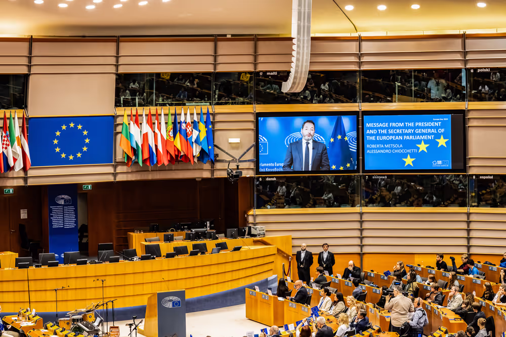 Open Day at the European Parliament in Brussels.