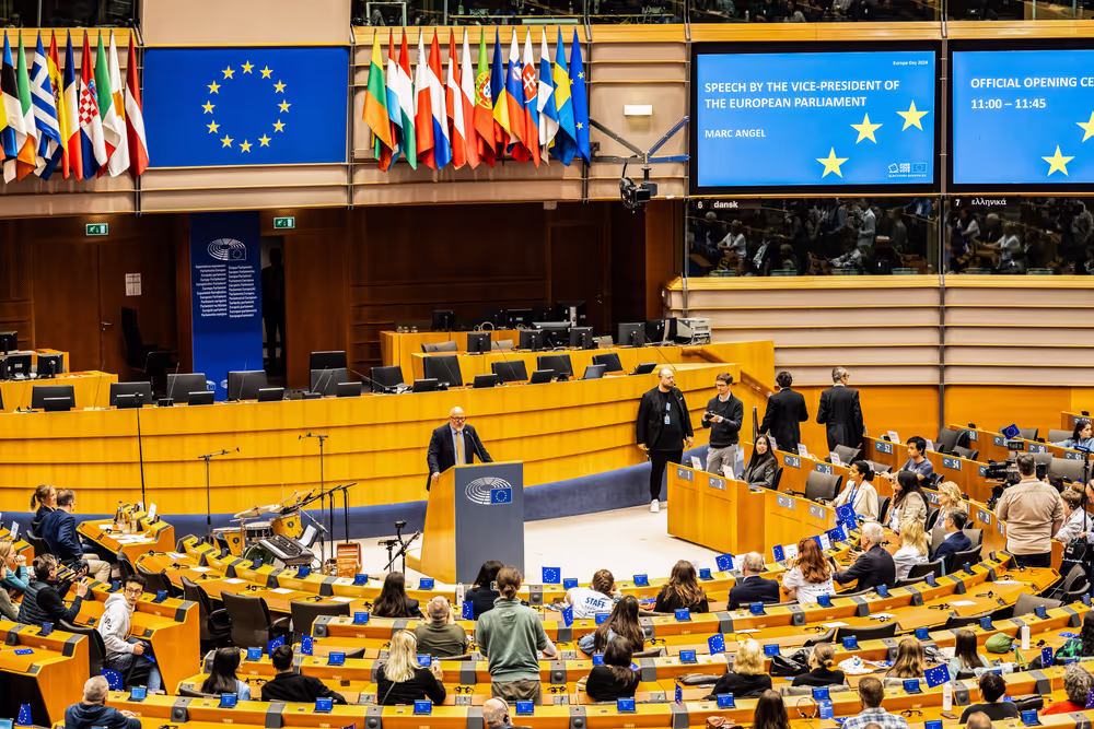 Open Day at the European Parliament in Brussels.